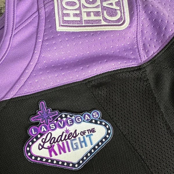 Ladies Of The Knight Embroidered Patch - Gradient Colors Theme