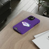 Phone Case Ladies Of The Knight Gradient Colors Phone Case With Card Holder, Purple