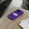 Phone Case Ladies Of The Knight Gradient Colors Phone Case With Card Holder, Purple