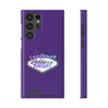 Phone Case Ladies Of The Knight Gradient Colors Phone Case With Card Holder, Purple