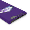 Phone Case Ladies Of The Knight Gradient Colors Phone Case With Card Holder, Purple