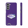 Phone Case Ladies Of The Knight Gradient Colors Phone Case With Card Holder, Purple