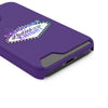 Phone Case Ladies Of The Knight Gradient Colors Phone Case With Card Holder, Purple