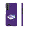 Phone Case Ladies Of The Knight Gradient Colors Phone Case With Card Holder, Purple