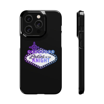 Phone Case Ladies Of The Knight Gradient Colors Snap Phone Case In Black