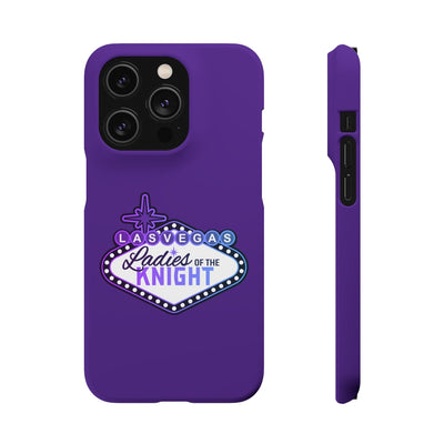 Phone Case Ladies Of The Knight Gradient Colors Snap Phone Case In Purple