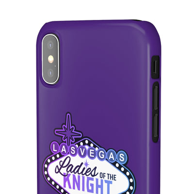 Phone Case Ladies Of The Knight Gradient Colors Snap Phone Case In Purple