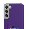 Phone Case Ladies Of The Knight Gradient Colors Snap Phone Case In Purple