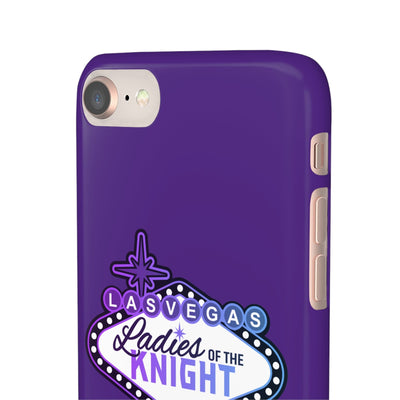 Phone Case Ladies Of The Knight Gradient Colors Snap Phone Case In Purple