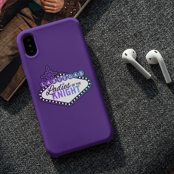 Phone Case Ladies Of The Knight Gradient Colors Snap Phone Case In Purple