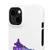 Phone Case Ladies Of The Knight Gradient Colors Snap Phone Case In White