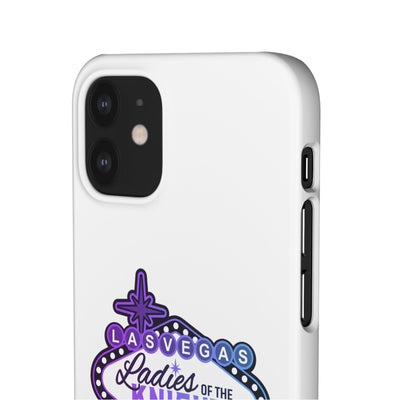 Phone Case Ladies Of The Knight Gradient Colors Snap Phone Case In White