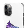 Phone Case Ladies Of The Knight Gradient Colors Snap Phone Case In White