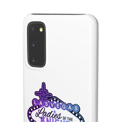 Phone Case Ladies Of The Knight Gradient Colors Snap Phone Case In White