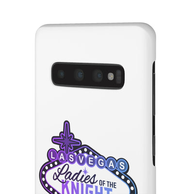 Phone Case Ladies Of The Knight Gradient Colors Snap Phone Case In White