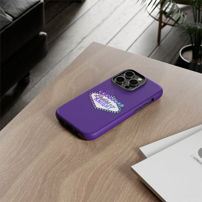 Phone Case Ladies Of The Knight Gradient Colors Tough Phone Case In Purple