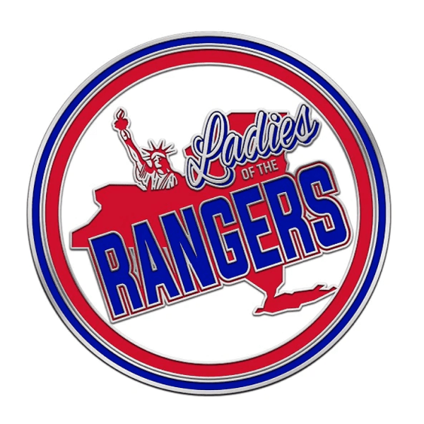 Ladies Of The Rangers Enamel Lapel Pin