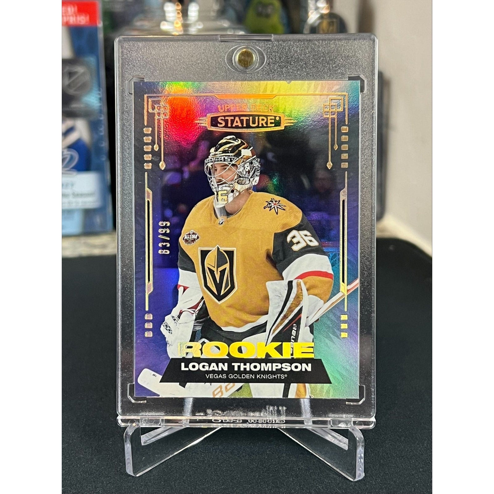 Logan Thompson Hockey Card /99