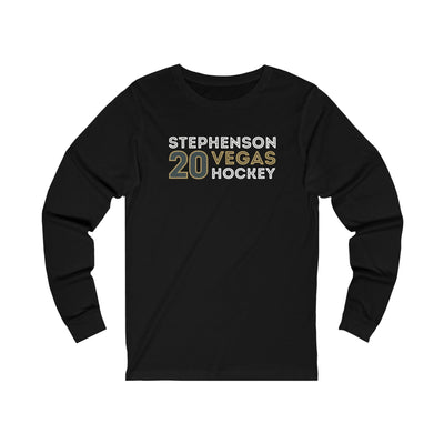 Long-sleeve Stephenson 20 Vegas Hockey Grafitti Wall Design Unisex Jersey Long Sleeve Shirt