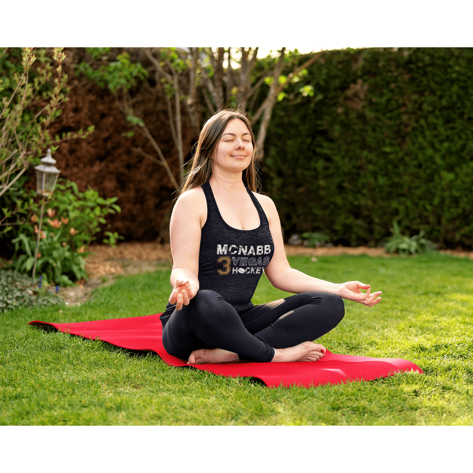 Tank Top McNabb 3 Vegas Hockey Women's Ideal Racerback Tank Top