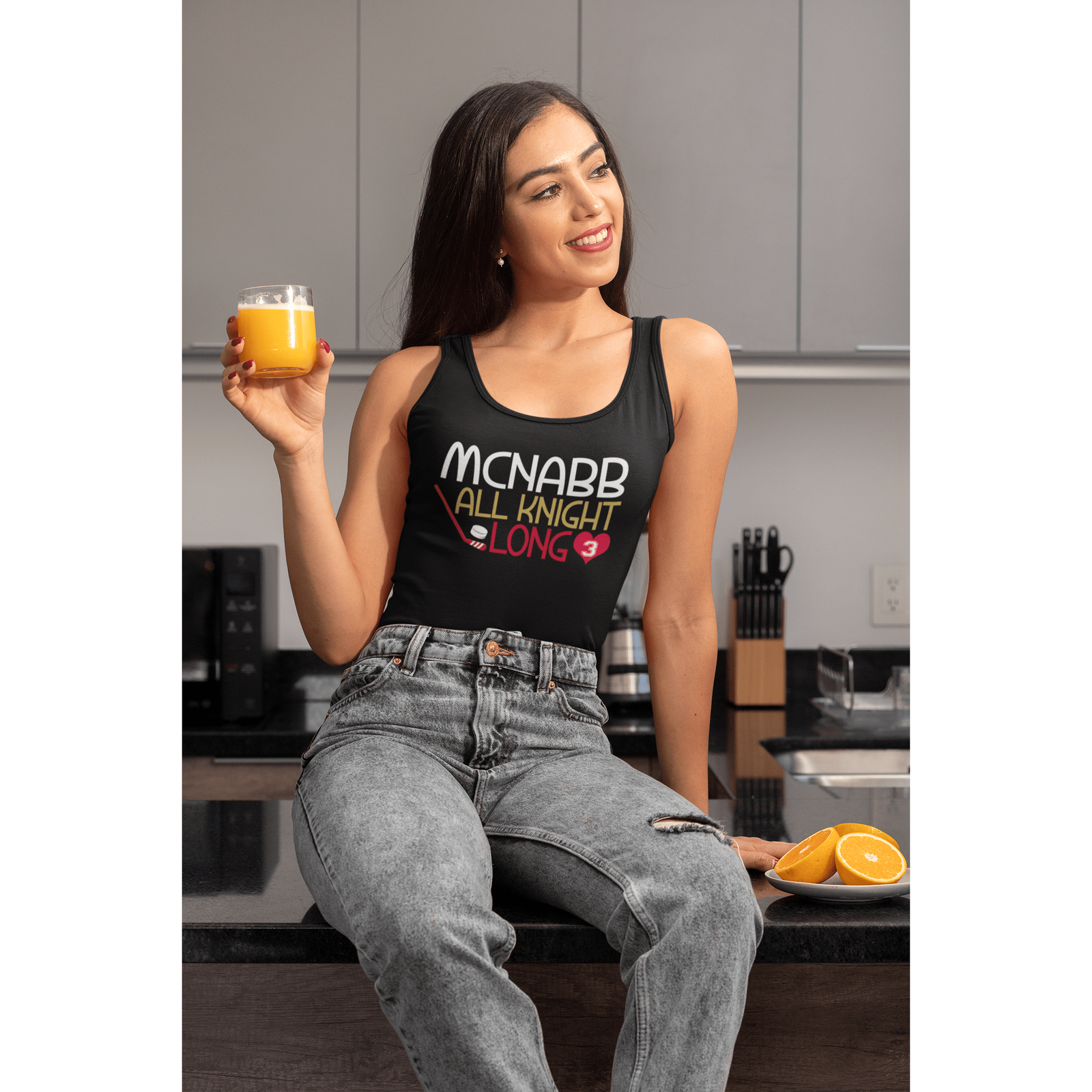 Tank Top McNabb All Knight Long Unisex Jersey Tank Top