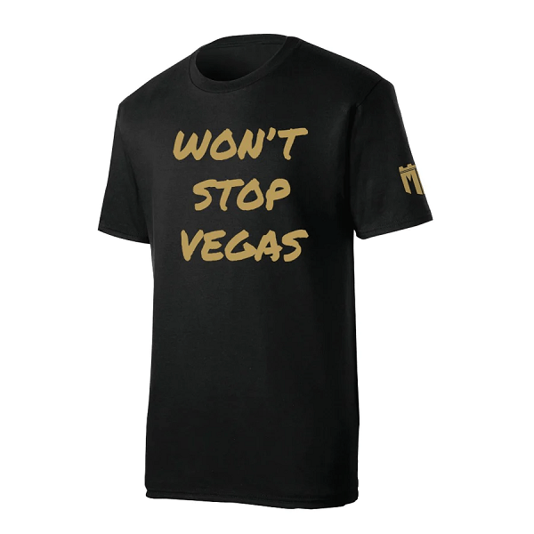 Vegas online gold shirt