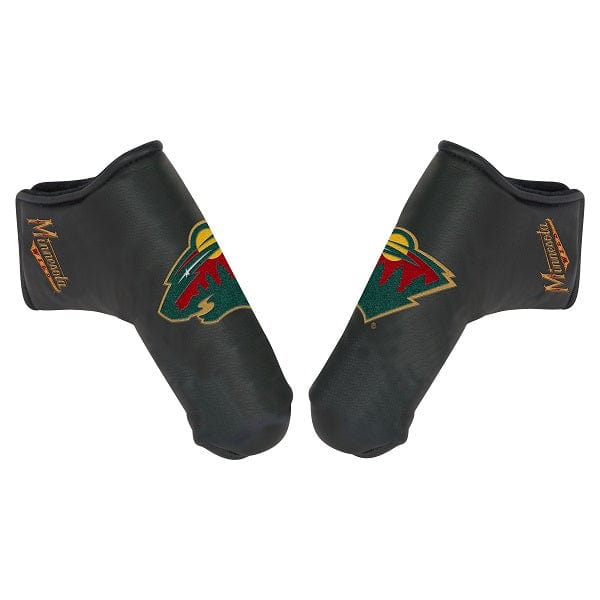 Minnesota Wild Blade Putter Cover, Black