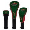 Minnesota Wild Golf Club Headcovers, Set Of 3