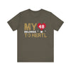 T-Shirt My Heart Belongs to Hertl Unisex Jersey Short Sleeve Tee