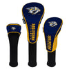 Nashville Predators Golf Club Headcovers, Set Of 3