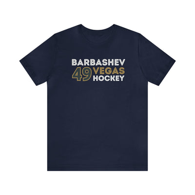 T-Shirt Ivan Barbashev T-Shirt 49 Vegas Hockey Grafitti Wall Design Unisex