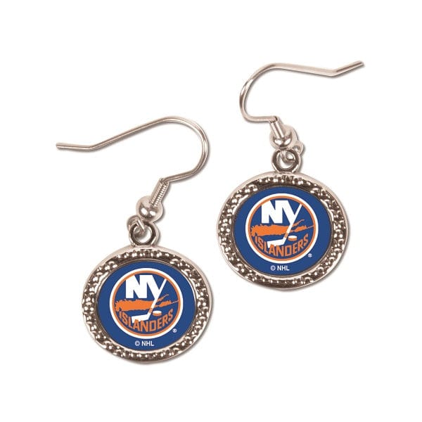 New York Islanders Logo Dangle Earrings