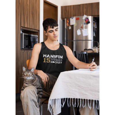 Tank Top Noah Hanifin Tank Top 15 Vegas Hockey Unisex Jersey