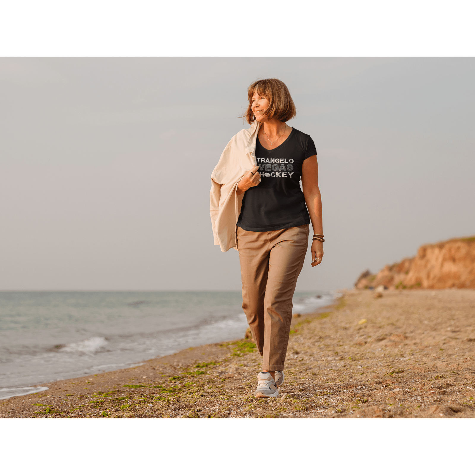 V-neck Pietrangelo 7 Vegas Hockey Unisex V-Neck Tee