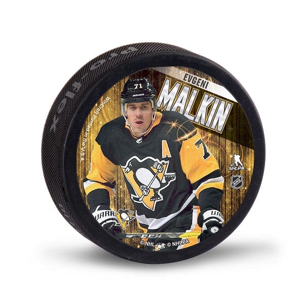 Pittsburgh Penguins Hockey Puck - Evgeni Malkin