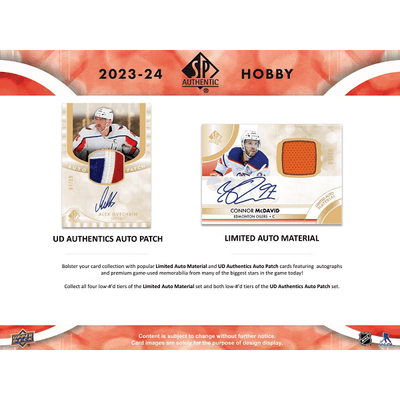 Puck Gal Card Breaks #1390: 2023-24 SP Authentic New Release Day