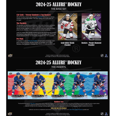 Puck Gal Card Breaks #1550: NEW RELEASE '24-25 Allure Inner Case Break (9 Boxes)!