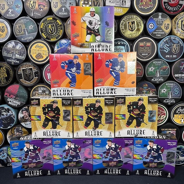 Puck Gal Card Breaks #1571: NEW Giant Allure Pyramid Randomizer!