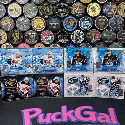 Puck Gal Card Breaks #1716 Four Years Of Ice Randomizer