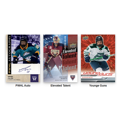 Puck Gal Card Breaks #1790: 2024-25 PWHL 3-Box:  12 Spot Random Pack Break