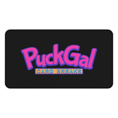 Home Decor "Puck Gal Card Breaks" Desk Mat