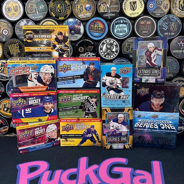 Puck Gal Card Breaks #1469 "Rookie Mania" Blaster Break