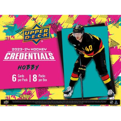 Puck Gal Card Breaks:   Personal Box Break '23-24 Credentials Hockey Hobby