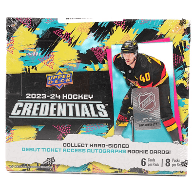 Puck Gal Card Breaks:   Personal Box Break '23-24 Credentials Hockey Hobby