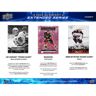 Puck Gal Card Breaks:  Personal Box Break '23-24 Extended Series Hockey Hobby