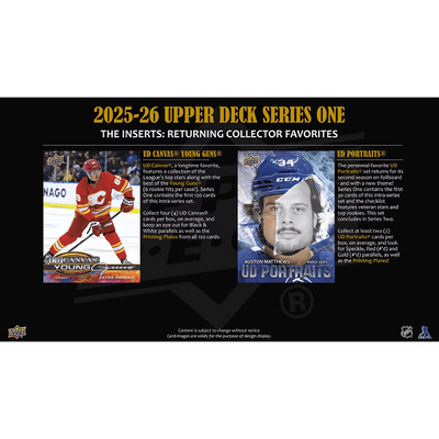 Puck Gal Card Breaks:  Personal Box Break '25-26 Series One Hockey Hobby
