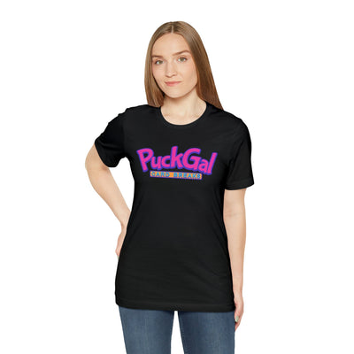 T-Shirt "Puck Gal Card Breaks" Unisex T- Shirt