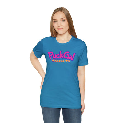 T-Shirt "Puck Gal Card Breaks" Unisex T- Shirt