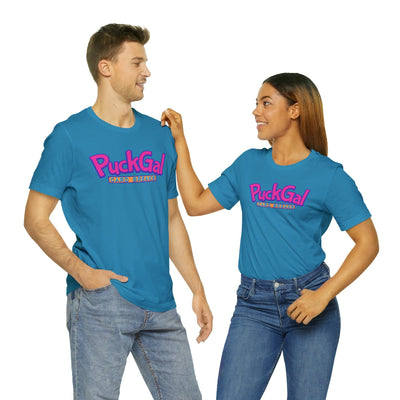 T-Shirt "Puck Gal Card Breaks" Unisex T- Shirt