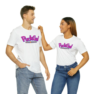 T-Shirt "Puck Gal Card Breaks" Unisex T- Shirt